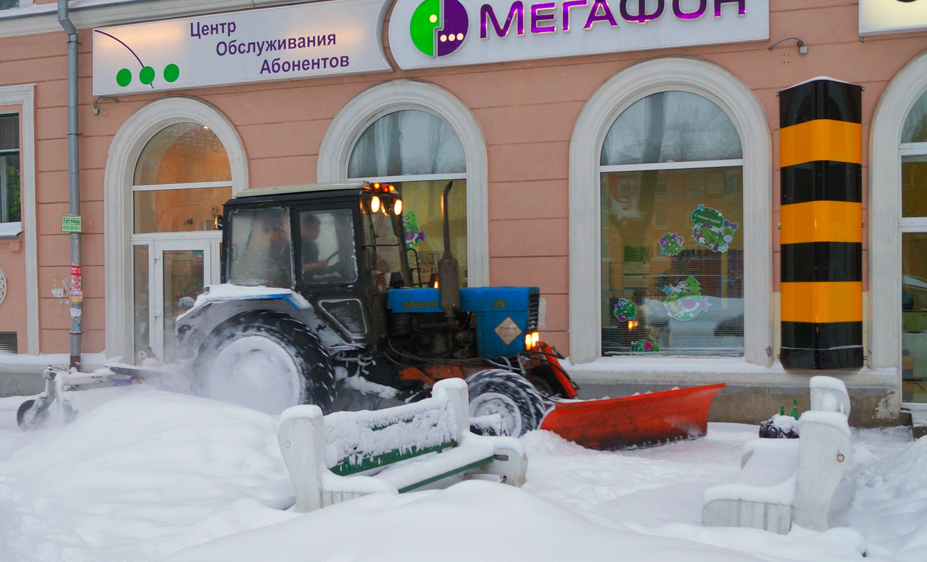 Северодвинск выстоял перед натиском снежной стихии